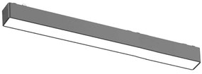Γραμμικό Φωτιστικό Μαγνητικής Ράγας Ultra-Thin T04705-BL 31,5x2,6x2,4cm Led 700lm 10W Black Inlight
