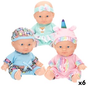 Κούκλα Mωρó Colorbaby 14 x 20 x 7 cm x6