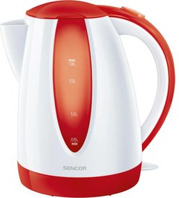 Βραστήρας με Διπλή Ένδειξη Στάθμης 1,8lt 2000W Sencor SWK 1814RD Κόκκινο