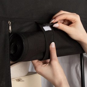 Ντουλάπα για τα ρπύχα Max Home Μαύρο 88 X 167 X 45 CM x2