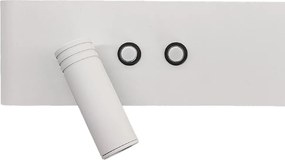 Φωτιστικό Τοίχου Resort Left 10W 4000K + 3W Λευκό