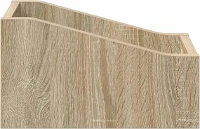 vidaXL Κουτί LP Sonoma Δρυς 18 x 32 x 18 εκ. Επεξεργασμένο Ξύλο