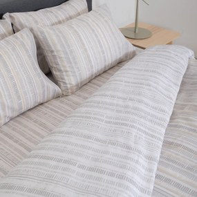 Παπλωματοθήκη Μονή (Σετ 165x245) 2 Όψεων Naf-Naf Summit 154 Denali Grey