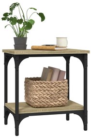 vidaXL Βοηθητικό Τραπέζι Sonoma Δρυς 40x30x42 εκ. Επεξεργασμένο Ξύλο