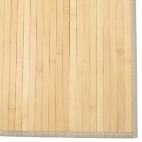 vidaXL Χαλί Ορθογώνιο Ανοιχτό Φυσικό 80 x 200 εκ. Μπαμπού