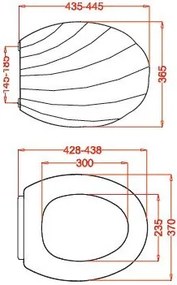 Καπάκι λεκάνης Japar Atlantis