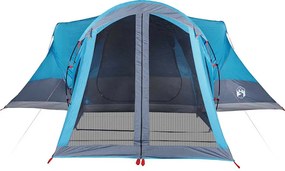 vidaXL Σκηνή Οικογενειακή Tipi 8 Ατόμων Αδιάβροχη Μπλε