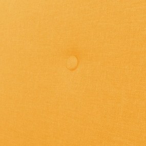vidaXL Σετ Σαλονιού 2 τεμ. Κίτρινο Υφασμάτινο