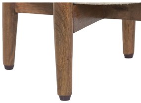 Υποπόδια Home ESPRIT Μπεζ Urban 40 x 40 x 52 cm