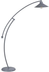 Φωτιστικό Δαπέδου 534LUN5638 Φ30x155cm 1xE27 40W Grey Opviq