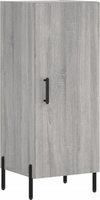 vidaXL Ντουλάπι Γκρι Sonoma 34,5x34x90 εκ. από Επεξεργασμένο Ξύλο