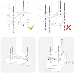 vidaXL Σκίαστρο Πλαϊνό Συρόμενο Βεράντας Καφέ 80 x 300 εκ.