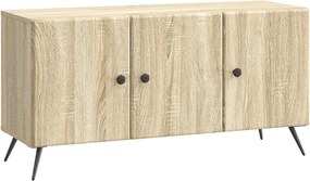 vidaXL Ντουλάπι TV Sonoma Δρυς 99 x 34,5 x 50 εκ. Επεξεργασμένο Ξύλο