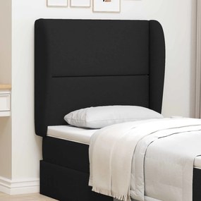 vidaXL Αυτί Κεφαλής Μαύρο 80 x 23 x 6 εκ. ύφασμα