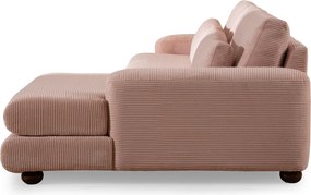 Corner Sofa River Corner Right (L2-Chl) Pink