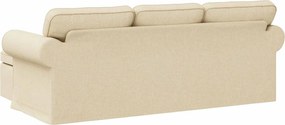 vidaXL Καναπές Κρεμ