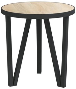 vidaXL Τραπεζάκι Sonoma Δρυς Ø35 εκ. από MDF