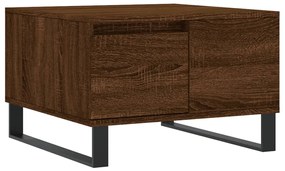 vidaXL Τραπεζάκι Σαλονιού Καφέ Δρυς 55x55x36,5 εκ. Επεξεργασμένο Ξύλο