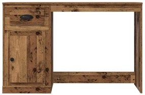 vidaXL Γραφείο Παλαιό ξύλο 50 x 115 x 75 εκ. Επεξεργασμένο ξύλο