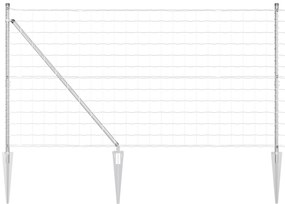 vidaXL Euro Fence με 13 ακίδες 1.2x25 μ γαλβανισμένο χάλυβα