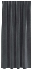 vidaXL Κουρτίνες με κουρτίνες 2 pcs Ανοιχτό γκρι 140 x 175 cm Βελούδο