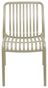 Καρέκλα Zoi pp σε απόχρωση cappucino 42x58x79εκ 42x58x79 εκ.