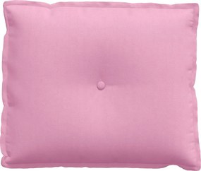 vidaXL Μαξιλάρι Πλάτης Ροζ 60 x 19 x 50 εκ ύφασμα