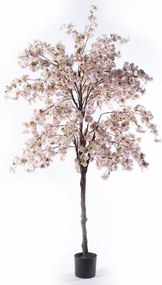 Supergreens Τεχνητό Δέντρο Κερασιά "Prunus" Ροζ 120x120x220 εκ