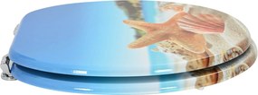 vidaXL Λεκάνη Ανοιχτό μπλε 44 x 38 εκ. Επεξεργασμένο Ξύλο