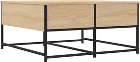 vidaXL Τραπεζάκι Σαλονιού Sonoma Δρυς 80x80x40 εκ. Επεξεργασμένο Ξύλο