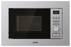 Εντοιχιζόμενος Φούρνος Μικροκυμάτων με Grill 20lt Inox - BMI201AG1X