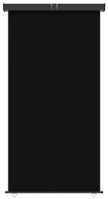 Σκίαστρο Βεράντας Πλαϊνό Μαύρο 175 x 250 εκ. - Μαύρο