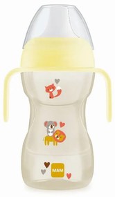 Ποτηράκι Με Χερούλια Fun to Drink Cup Better Together 461U 270ml 8+ Μηνών Yellow Mam 270ml Silicon,Plastic