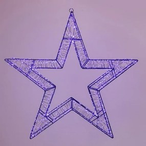 Αστέρι Φωτιζόμενο 1200 Led 600-22540 50cm 2500-3500K Με Timer IP44 Purple