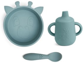 Nuuroo Elias Σετ φαγητού σιλικόνης 3τμχ Lead