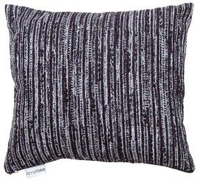 Μαξιλάρι Διακοσμητικό (Με Γέμιση) 1453 Black Anna Riska 55X55 Chenille