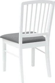 vidaXL Καρέκλες φαγητού 2 pcs Λευκό 50 x 52,5 x 91 εκ