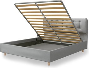 Κρεβάτι Cassiopeia από την isleep γκρι