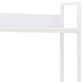 vidaXL Γραφείο Υπολογιστή Λευκό 120 x 60 x 138 εκ.