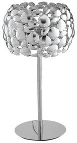 Φωτιστικό Επιτραπέζιο Dioniso I-DIONISO-LG-CR 2xE27 Φ30cm 51cm Chrome Luce Ambiente Design Metal