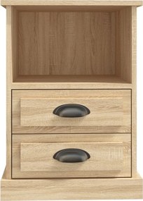 vidaXL Κομοδίνο Sonoma Δρυς 43x36x60 εκ.
