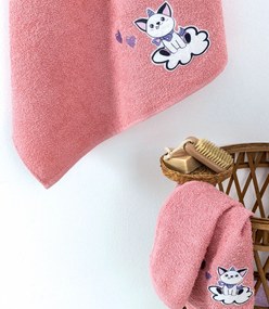 Παιδικές Πετσέτες (Σετ 2τμχ) Palamaiki Kitten 380gsm