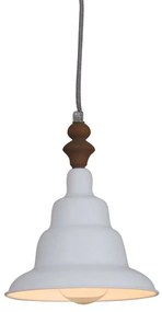 Φωτιστικό Οροφής Trixy HL-051S-1 77-2747 21x21x110cm 1xE27 60W White-Brown Homelighting