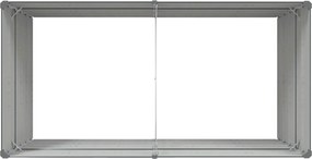 vidaXL Γλάστρα Ανθρακί 195 x 100 x 75 εκ Επικαλυμμένος Χάλυβας