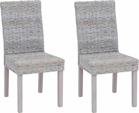 vidaXL Καρέκλα τραπεζαρίας 2 pcs