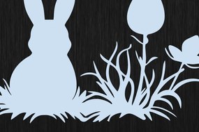 Σετ των 2 Intra απο ξύλο plywood 3mm-4mm πάχος – Paper Cut Easter Element Δίασταση 20x20 cm INTRAFABR-116282957