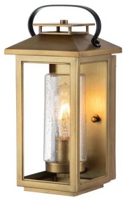 Απλίκα Φωτιστικό Τοίχου Μικρό E27 60W IP44 Atwater Elstead QN-ATWATER-S-PDB Ορείχαλκος