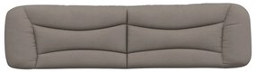vidaXL Μαξιλάρι για Κεφαλάρι Taupe 200 εκ. Υφασμάτινο
