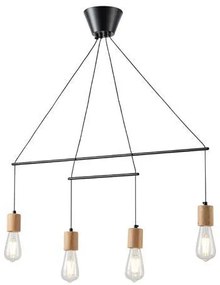 Φωτιστικό Οροφής Πολύφωτο Eurolamp Edison 144-30120