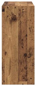 vidaXL Βιβλιοθήκη Παλαιό ξύλο 60 x 30 x 72 εκ. Επεξεργασμένο ξύλο